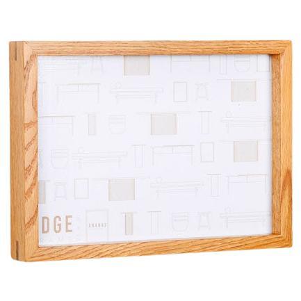 Marco decorativo de madera maciza, roble - EDGE - 23x32