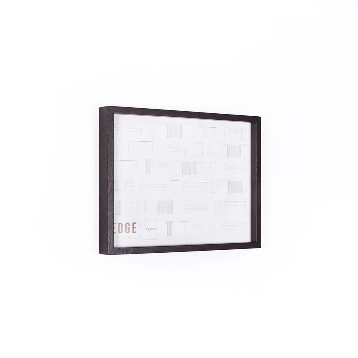 Marco decorativo de madera maciza, roble - EDGE - 32x42 Moderno en venta