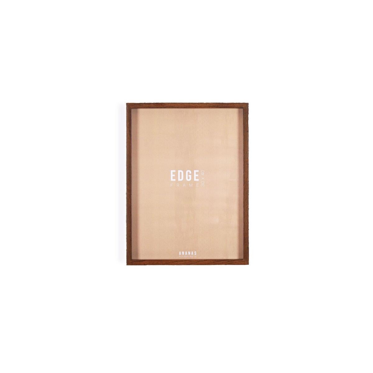Marco decorativo de madera maciza, roble - EDGE - 32x42