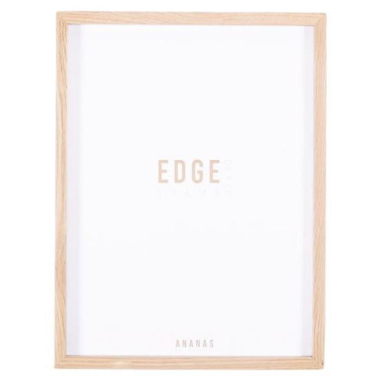 Marco decorativo de madera maciza, roble - EDGE - 32x42