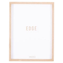Marco decorativo de madera maciza, roble - EDGE - 32x42