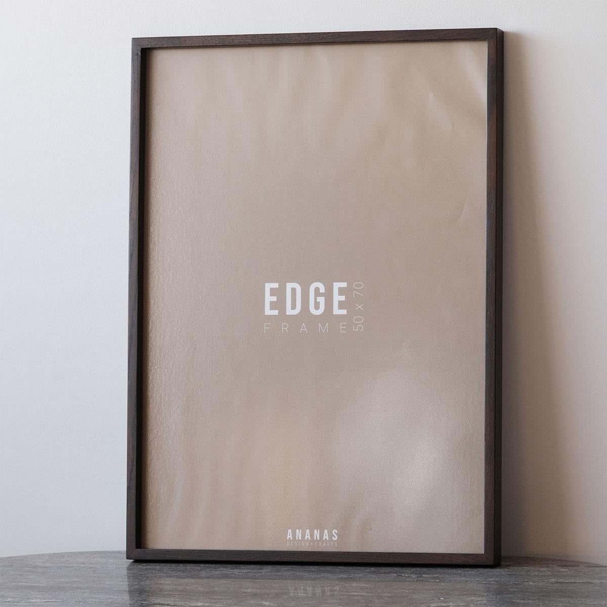 Marco decorativo de madera maciza, Roble - EDGE - 52x72 Moderno en venta