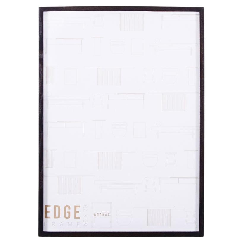 Marco decorativo de madera maciza, Roble - EDGE - 52x72