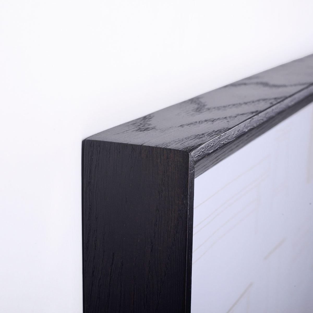 Marco decorativo de madera maciza, Roble - REGULAR - 23x32 Hecho a mano en venta