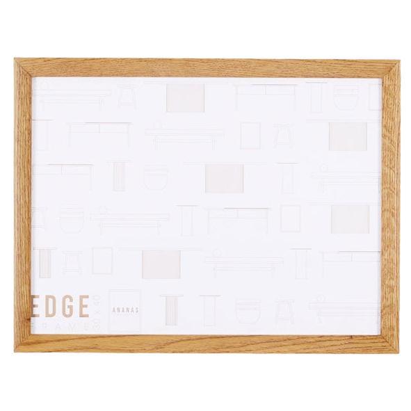 Marco decorativo de madera maciza, Roble - REGULAR - 32x42