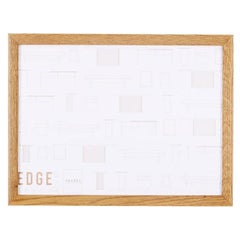 Marco decorativo de madera maciza, Roble - REGULAR - 32x42