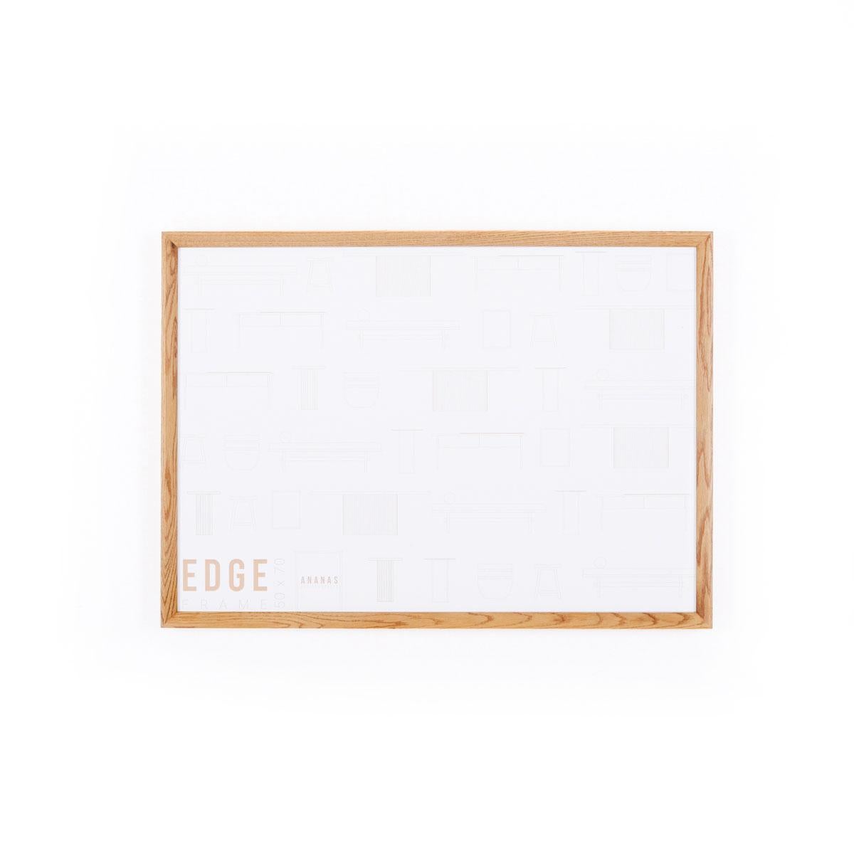 Marco decorativo de madera maciza, Roble - REGULAR - 52x72 Hecho a mano en venta