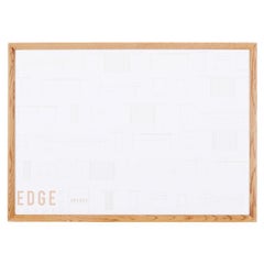 Marco decorativo de madera maciza, Roble - REGULAR - 52x72