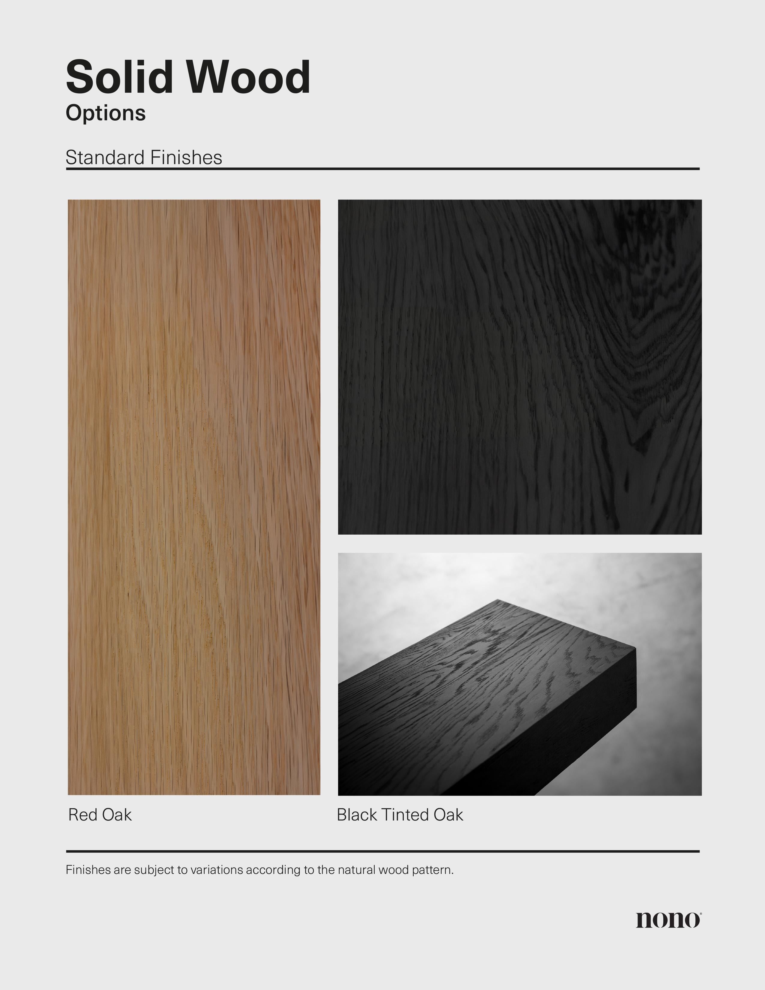 Hardwood Solid Wood Desks No25, Socle Series by NONO, Workspace Wonder For Sale