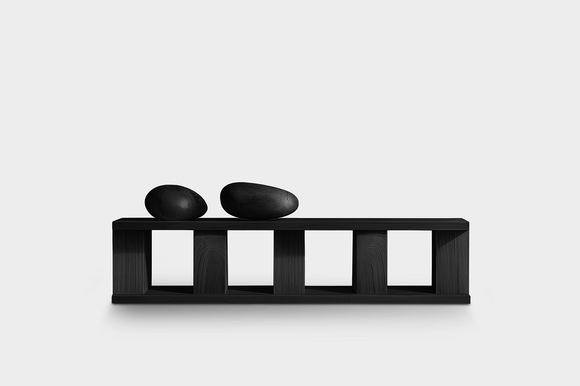 Massivholz-Eingangskonsole Sereno No40, Zeitgenössische Möbel von NONO (Mexikanisch) im Angebot