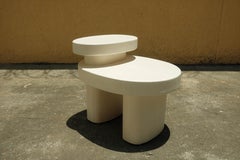 Solid Wood Footstool/ Side Table / Footstool-01 Single Top by Dalisay Collection