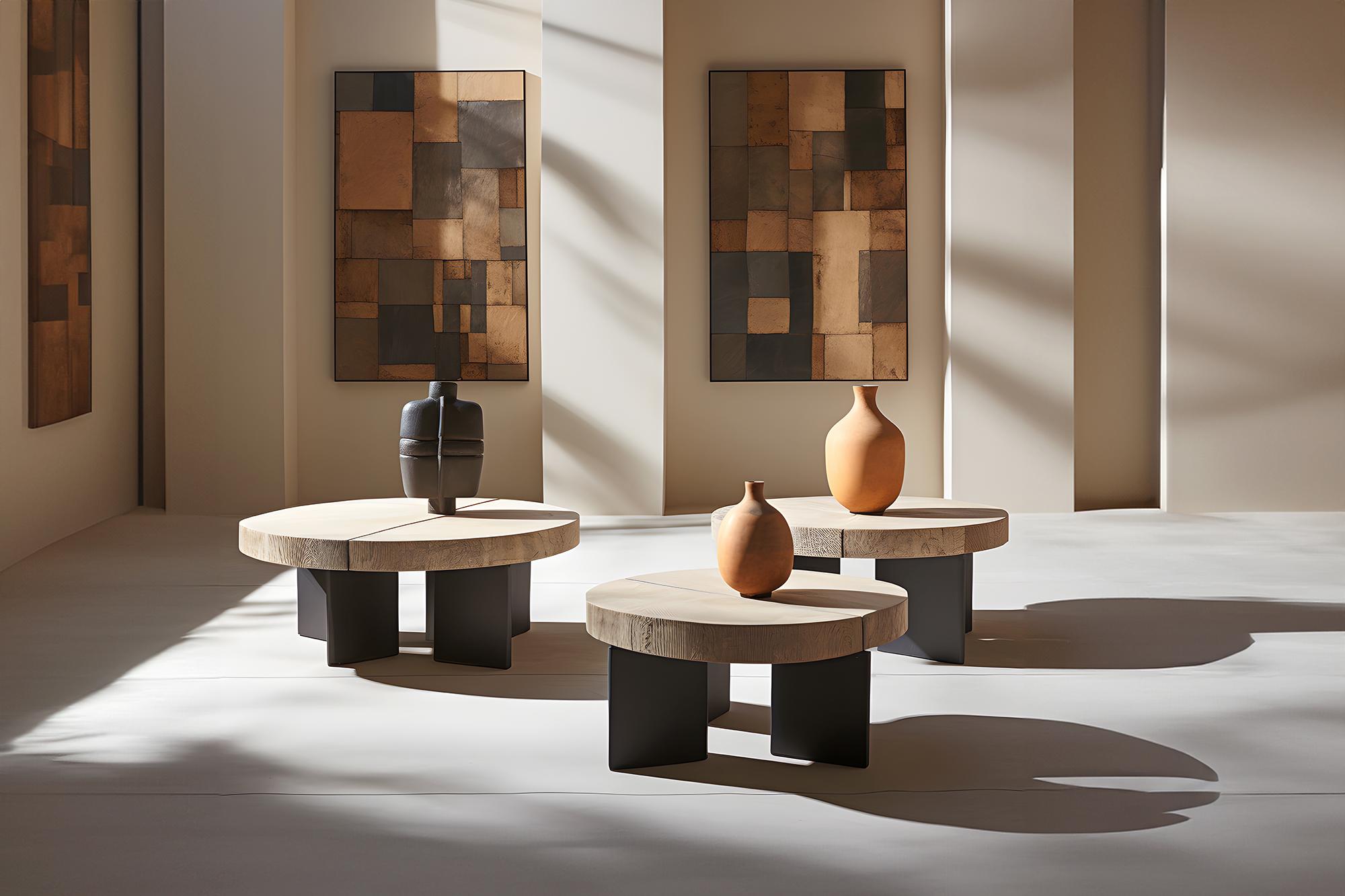 Fundamenta 58 aus Massivholz, einzigartige Formen, elegante Oberfläche von NONO (Mexikanisch) im Angebot