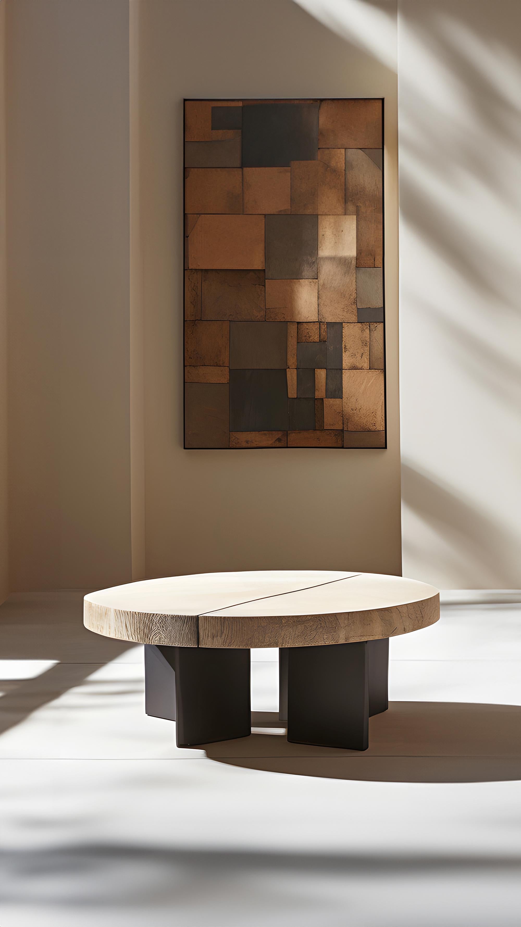 Fundamenta 58 aus Massivholz, einzigartige Formen, elegante Oberfläche von NONO (Hartholz) im Angebot