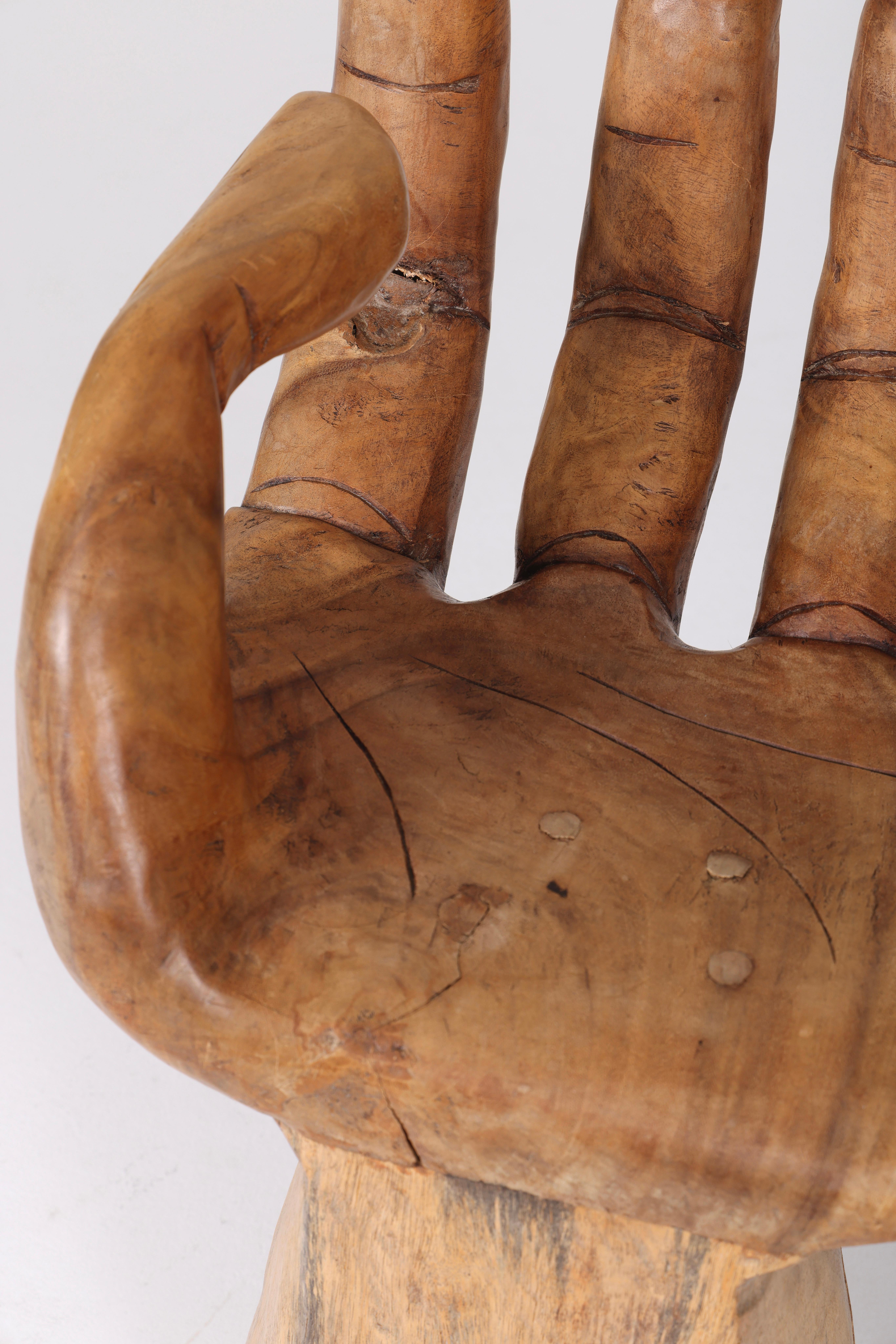 Massivholz Hand Stuhl 2