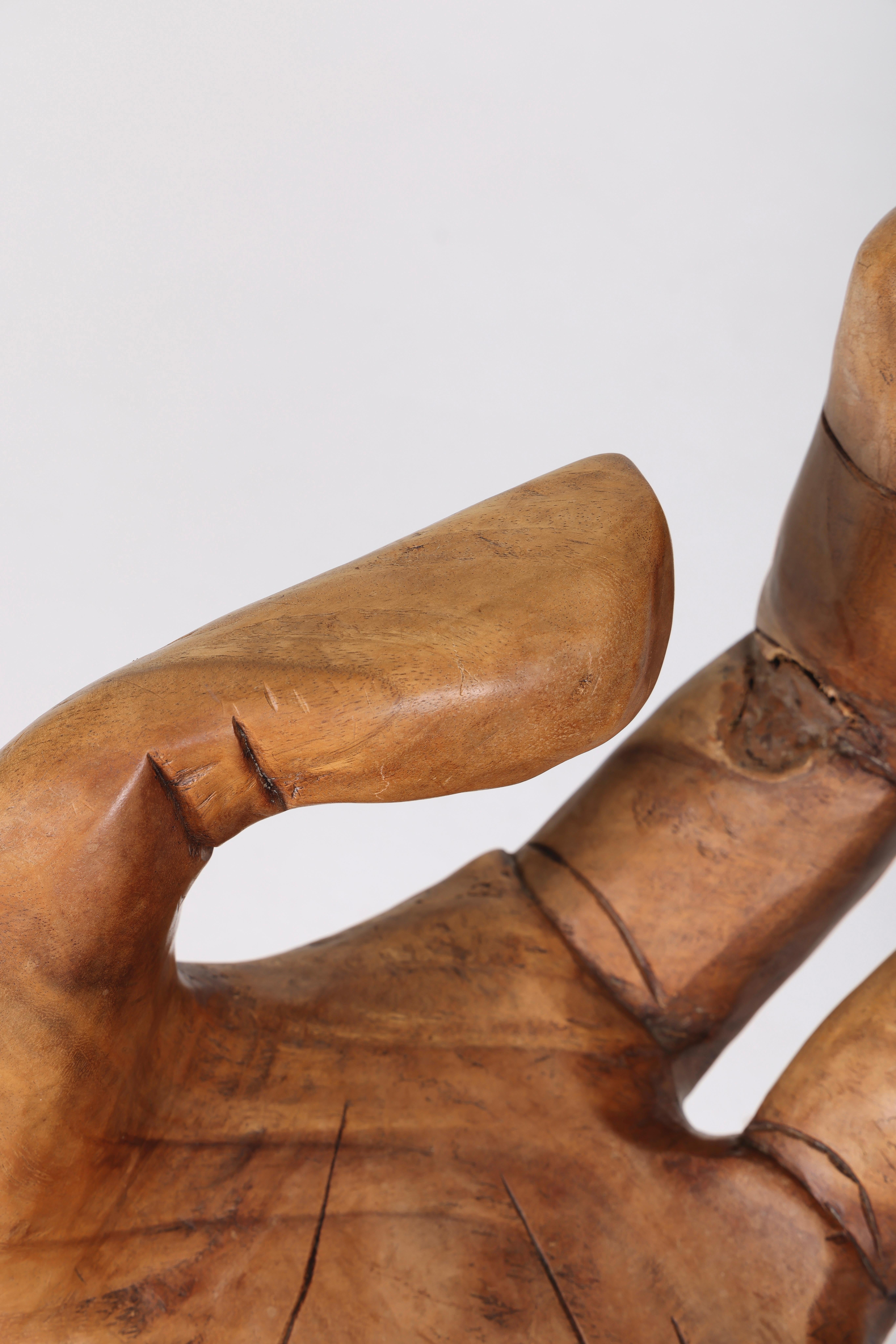 Massivholz Hand Stuhl 5