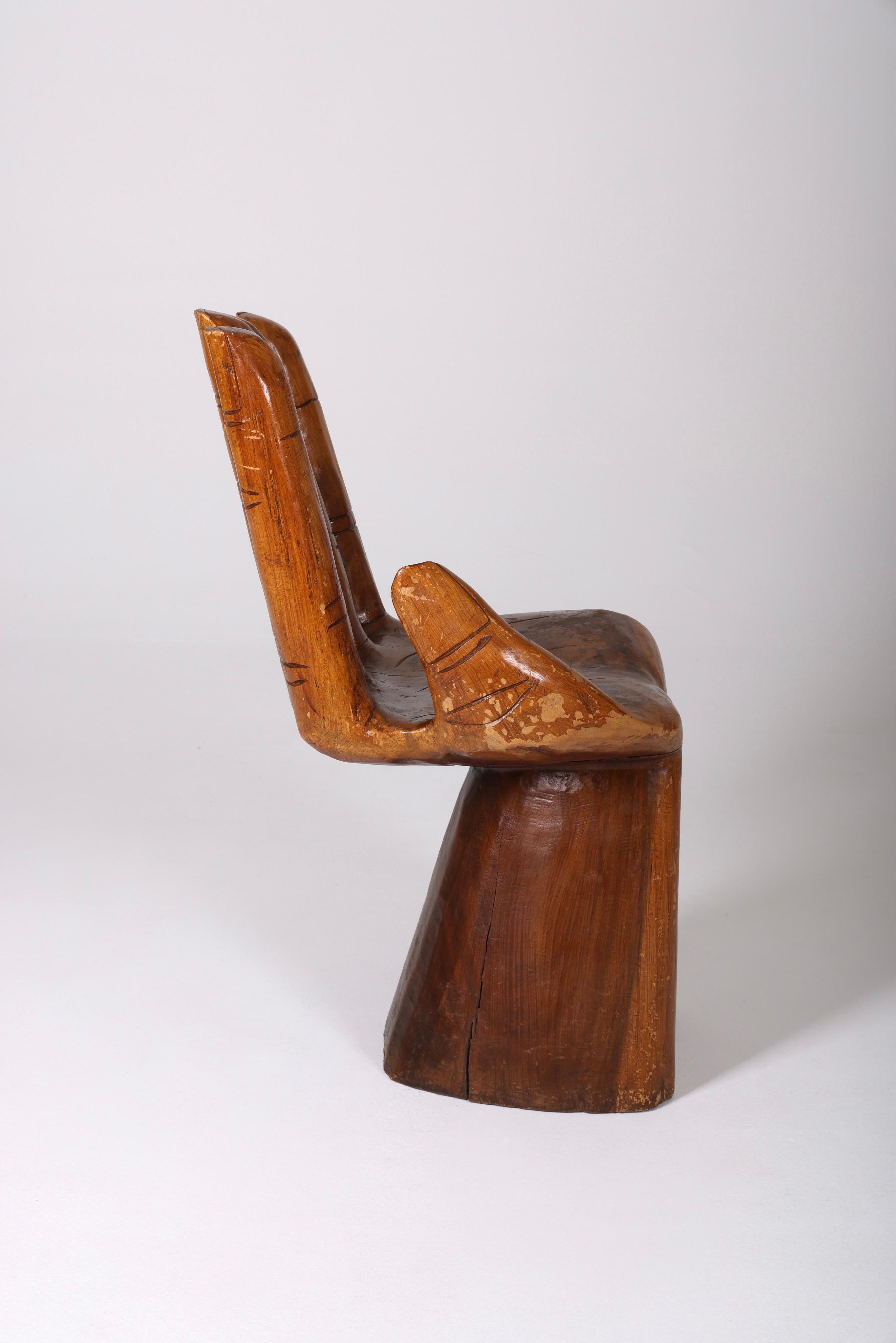 Solid Wood Hand Chair 1