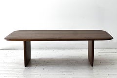 Solid Wood Holloway Coffee Table in Natural Walnut by Withers Studio