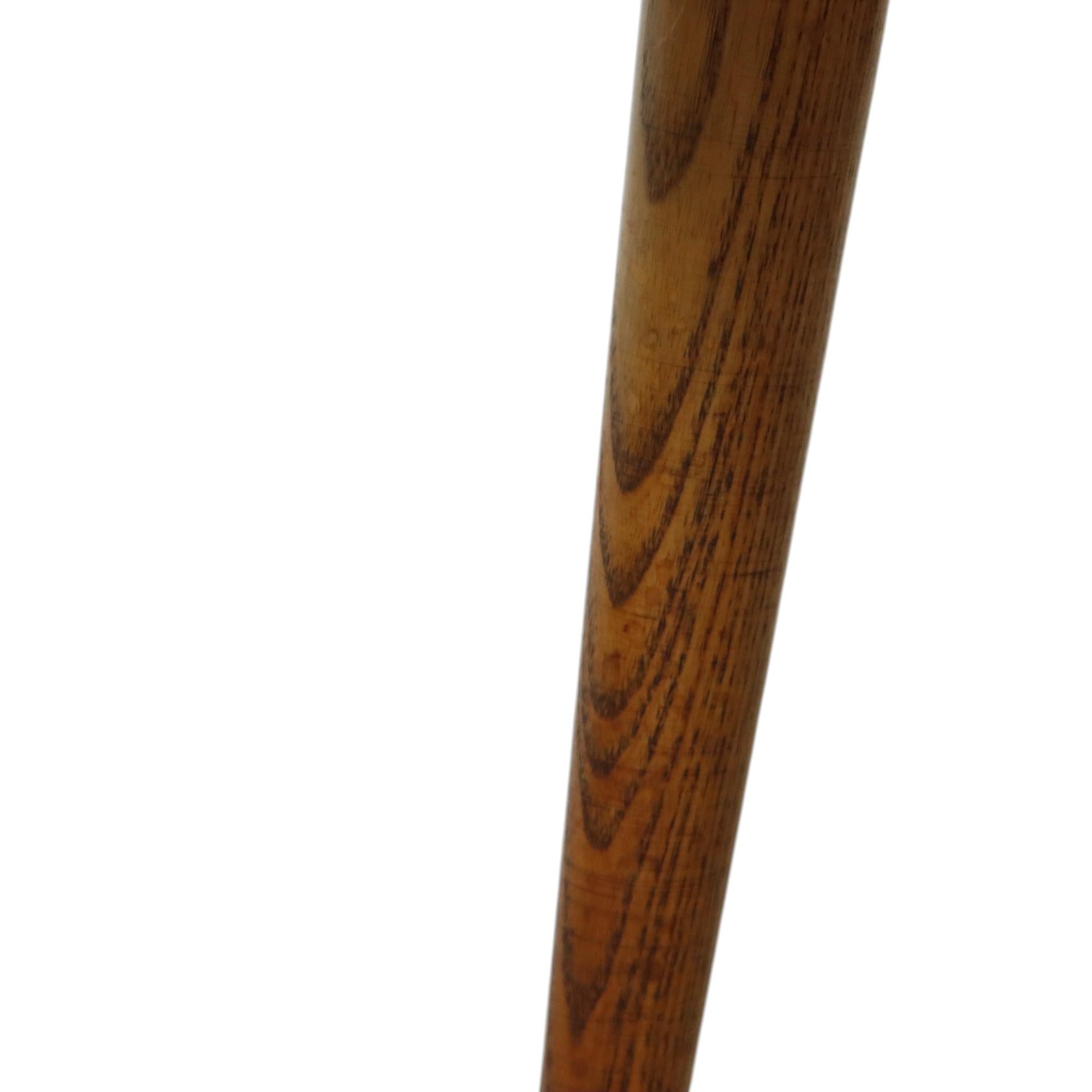 Solid Wood Kidney-Shaped Coffee Table Side Table 1960s For Sale 7