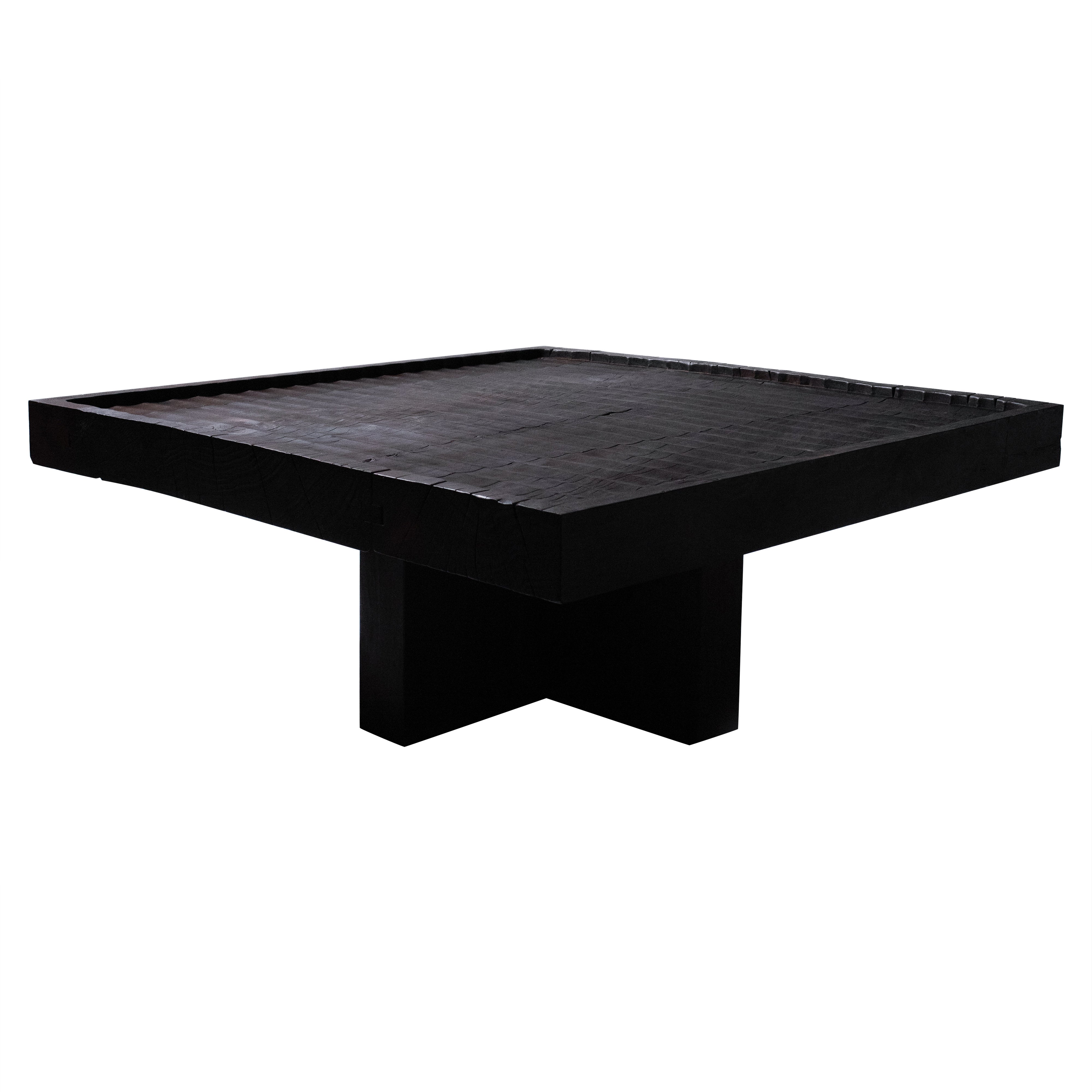 Solid Wood Kuro Table by Sebastián Cappiello