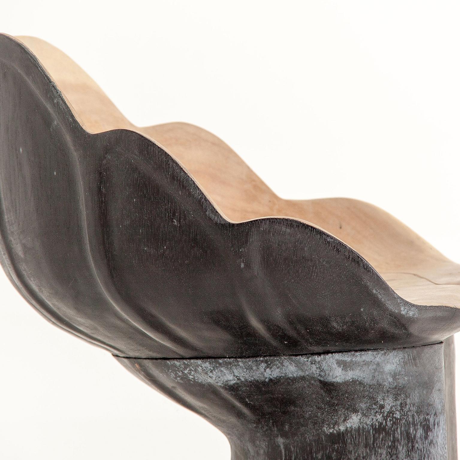 Organic Modern Solid Wood Leaf Chair