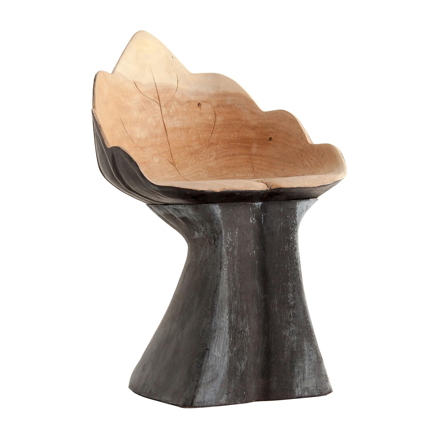 European Solid Wood Leaf Chair