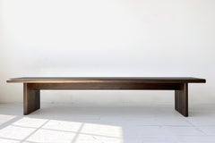 Solid Wood Livingston Bench in Natural Walnut by Withers Studio