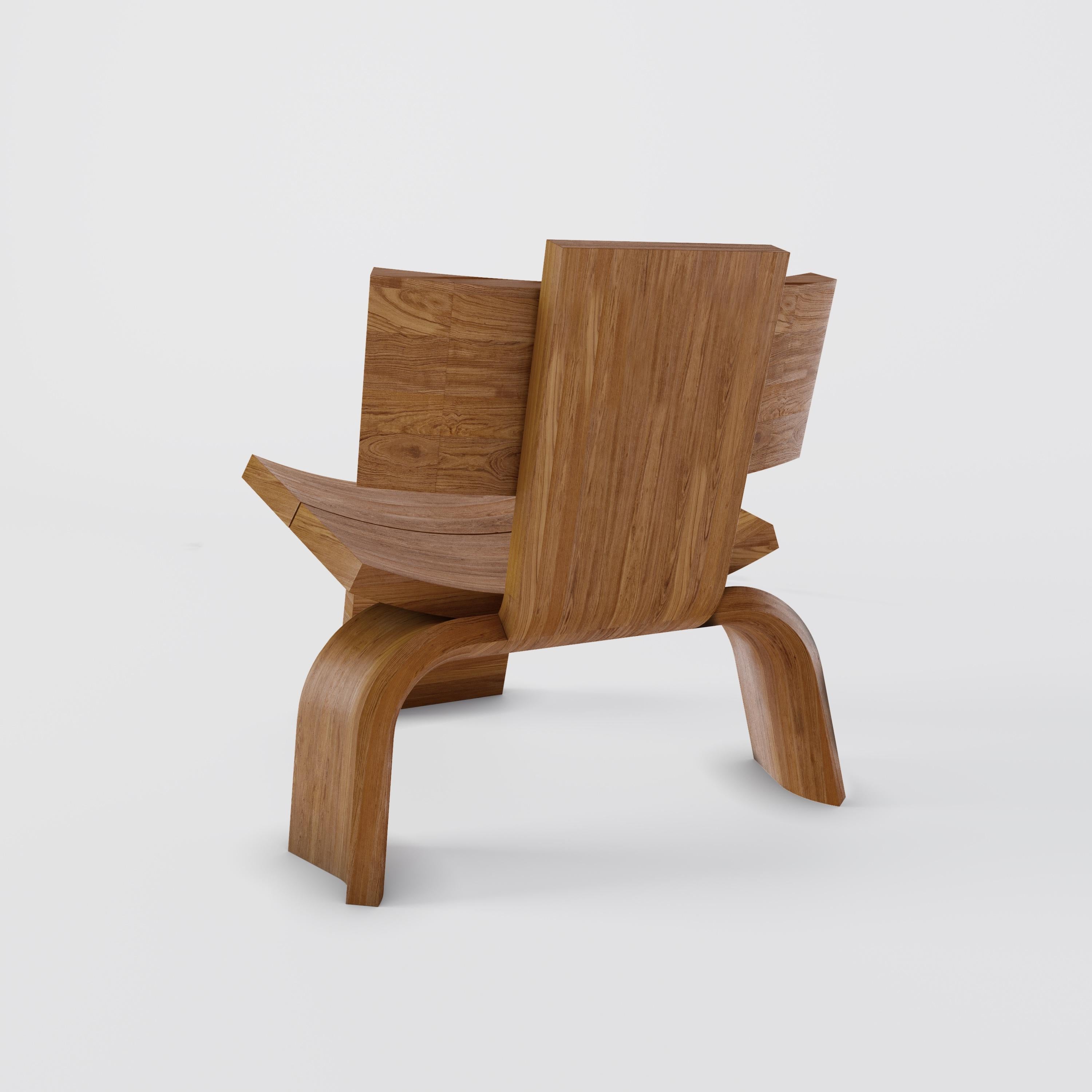 Sessel aus Massivholz / Akzentstuhl / Stuhl-02 von Dalisay Kollektion (21. Jahrhundert und zeitgenössisch) im Angebot