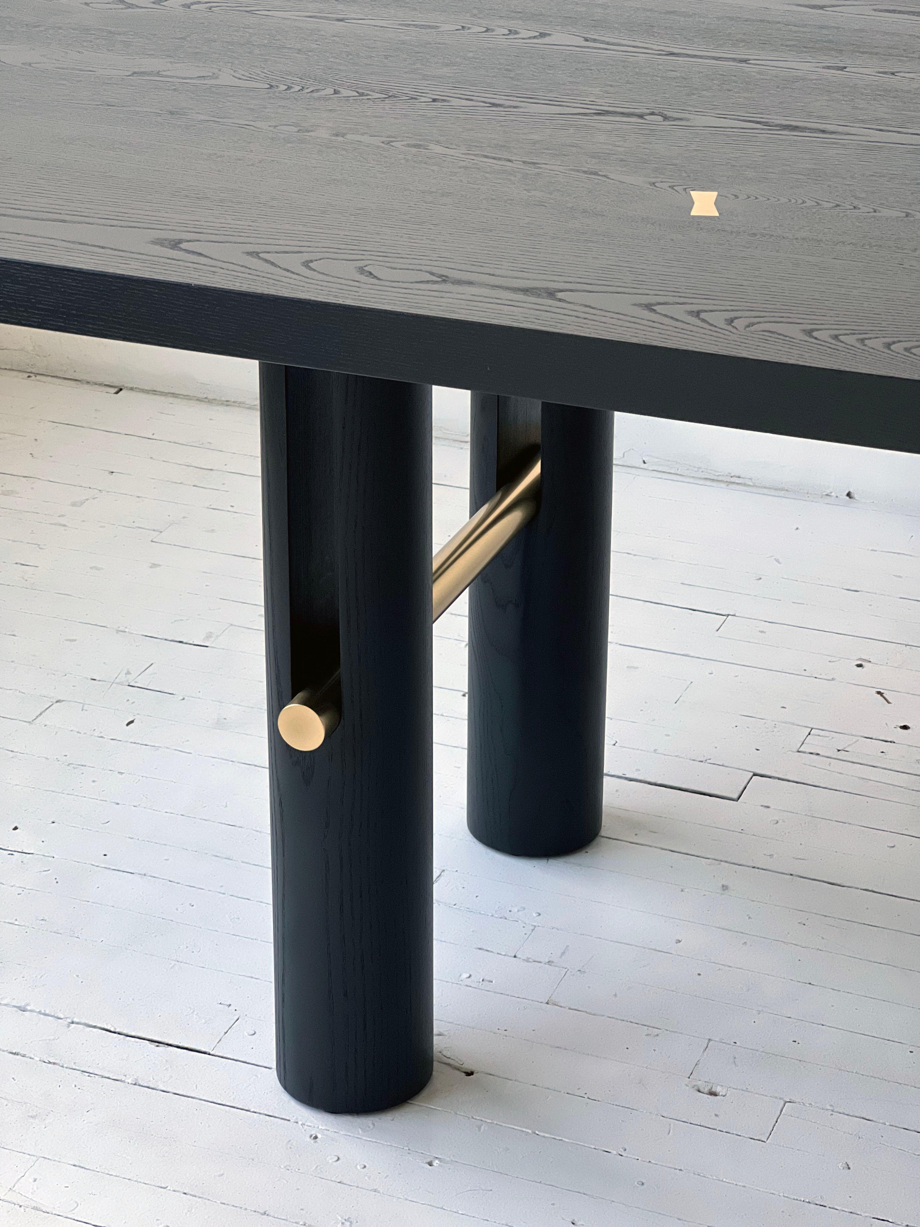ebonized ash wood