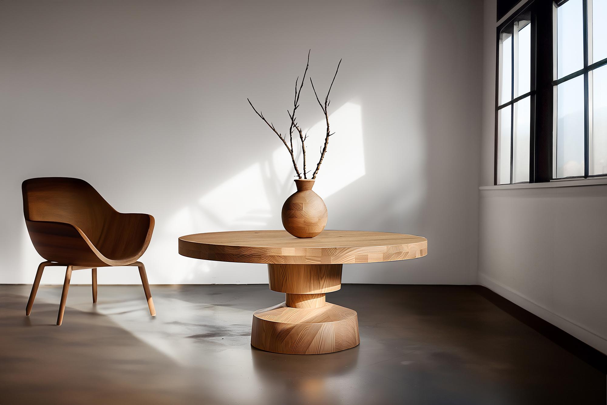 Modern Solid Wood No05, Statement Serving Tables by Socle Series NONO For Sale