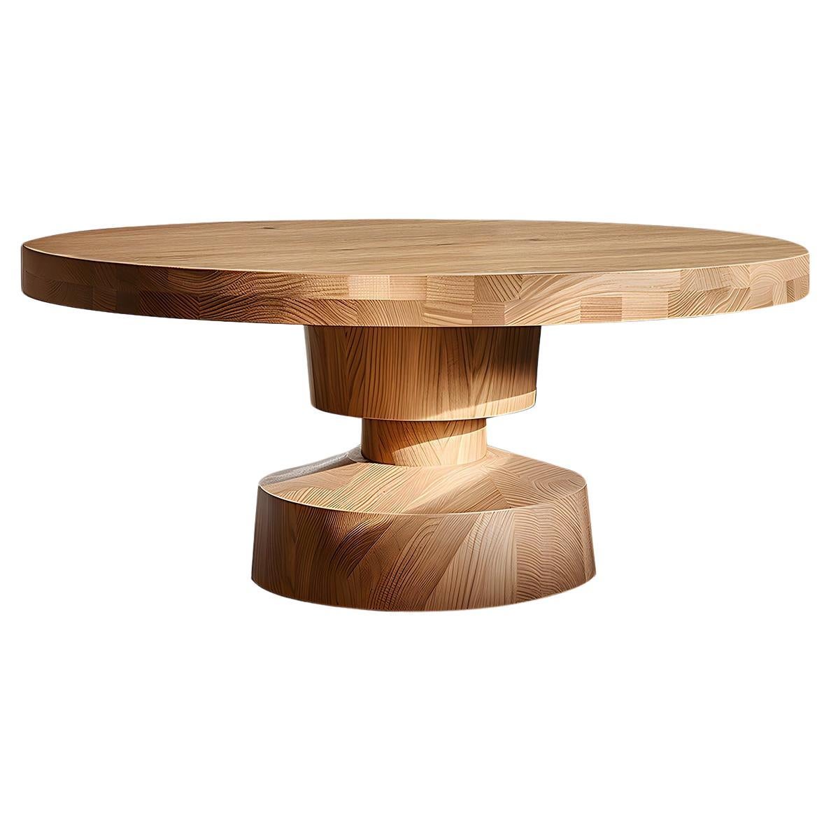 Solid Wood No05, Statement Serving Tables by Socle Series NONO For Sale