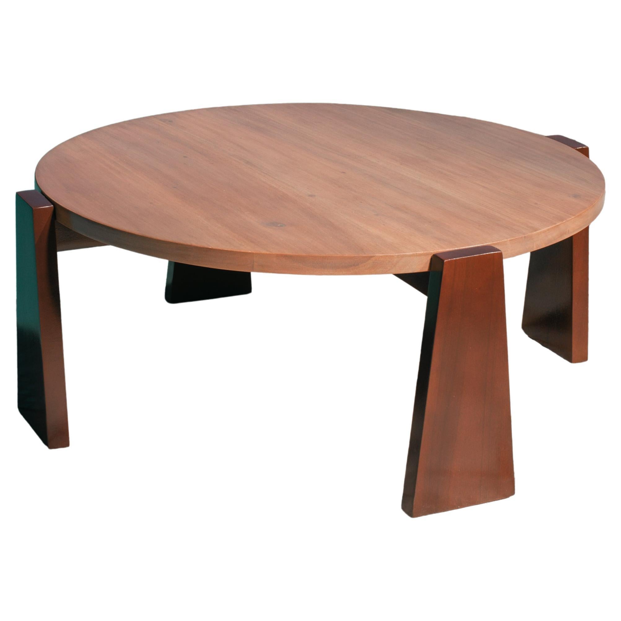 Massivholz-Couchtisch für den Außenbereich / Akzenttisch/ C-Table-04 von Dalisay Collection
