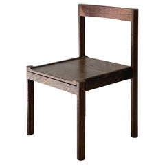 Chaise de salle à manger en bois massif Ramona en Natural Walnut par Withers Studio