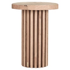 Tavolino rotondo in Wood Wood - DOCIA
