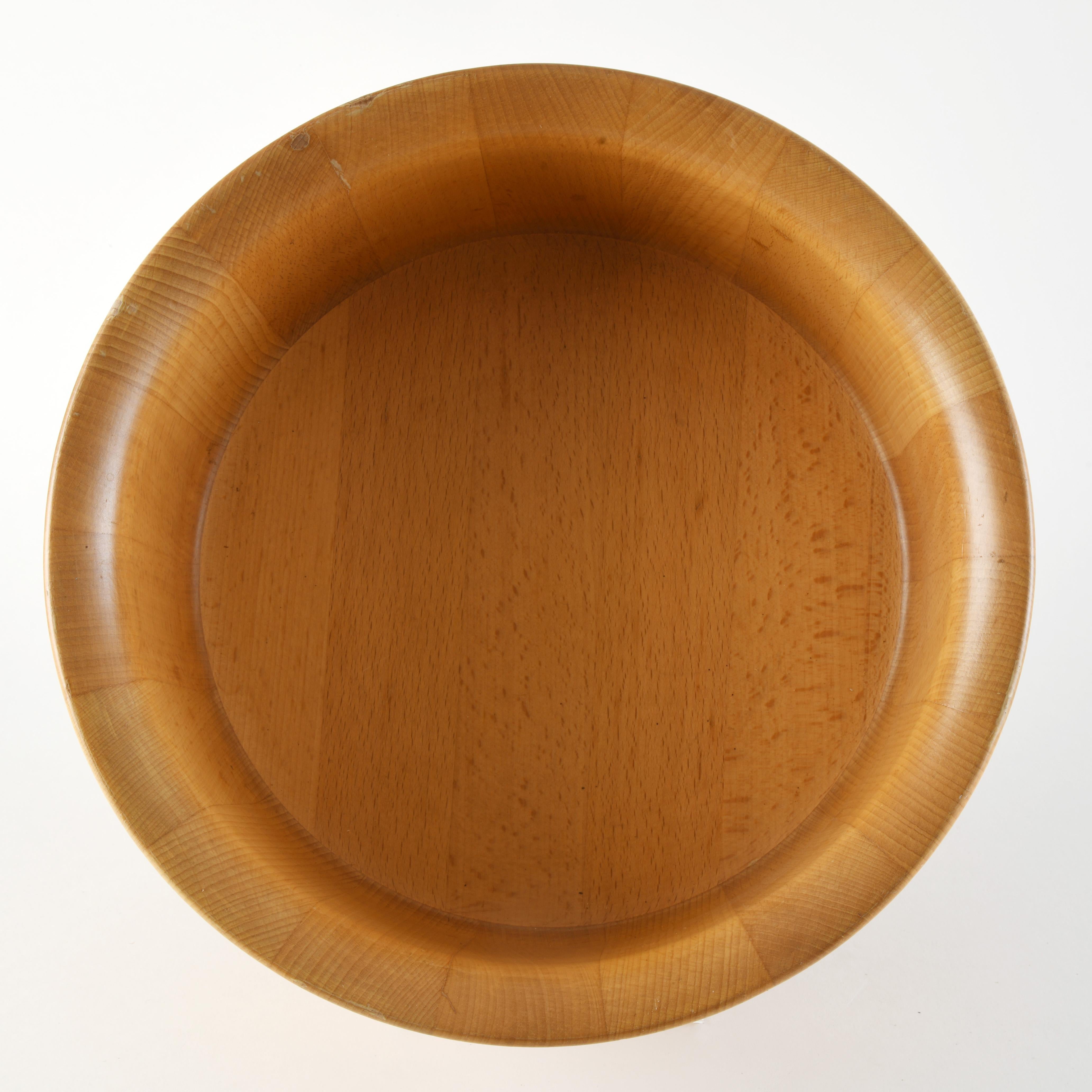 Falegnameria Solid wood salad bowl, designed by Richard Nissen in Denmark in vendita