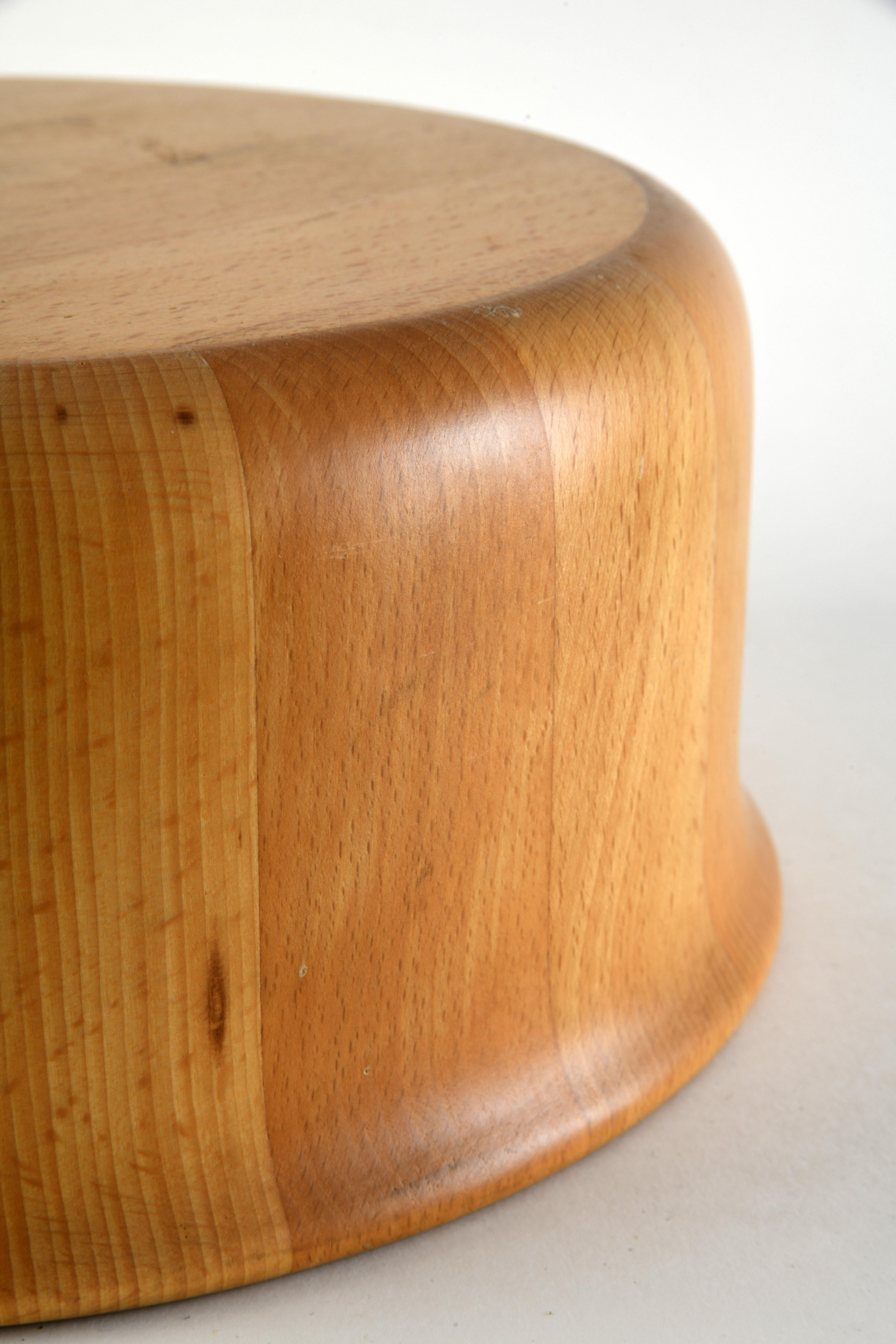 Legno Solid wood salad bowl, designed by Richard Nissen in Denmark in vendita