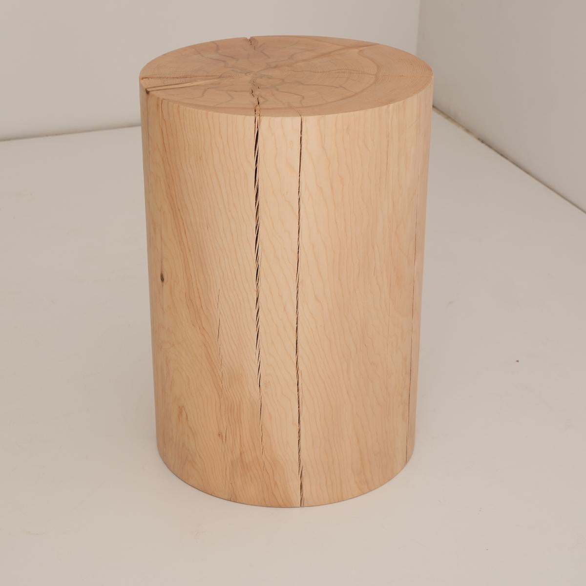 Scandinavian Modern Solid Wood Settee Platform / Stool For Sale