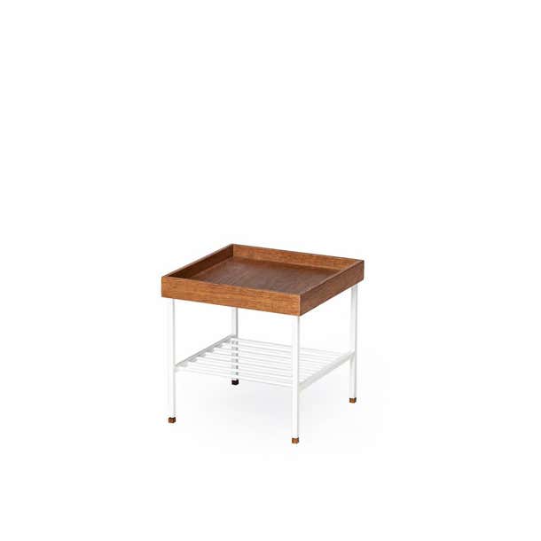 Solid Wood Short Side Table / Plant Stand – EDGE Series For Sale at 1stDibs