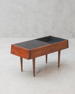Tavolino in legno massiccio di Carlo Hauner & Martin Eisler, Brasile, primi anni '50