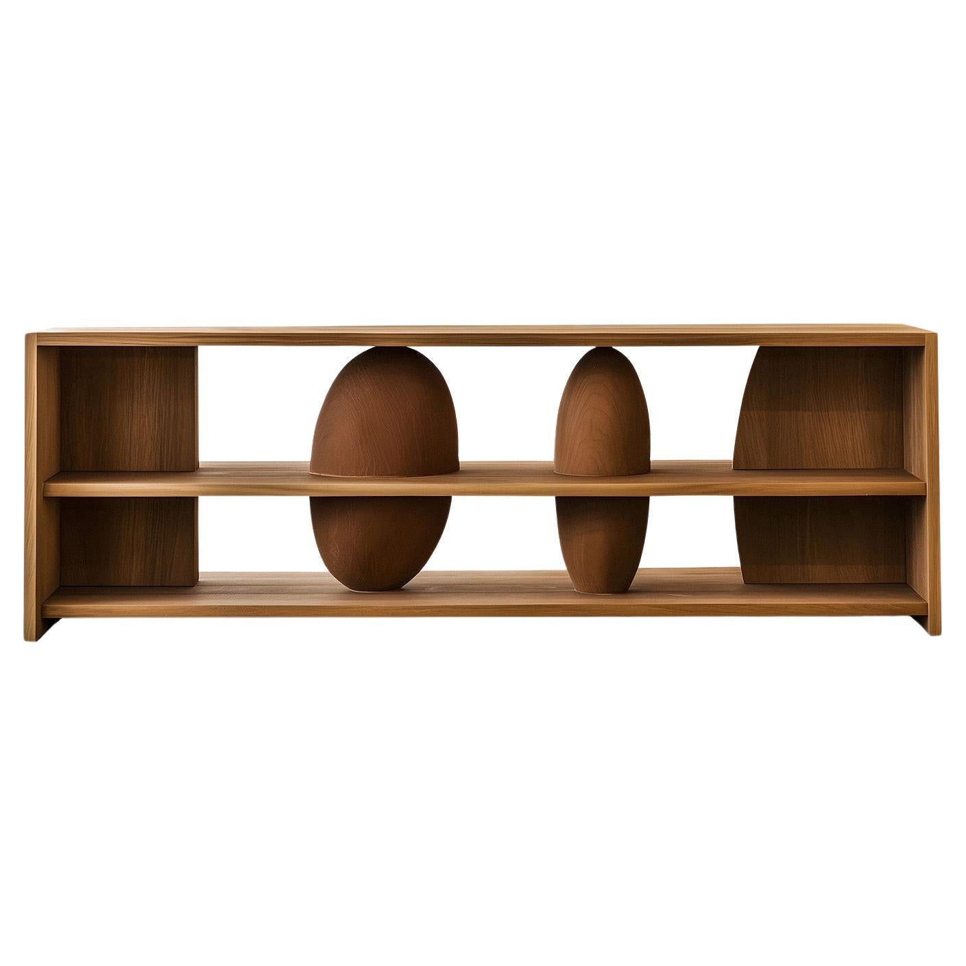 Aparador de madera maciza 11, Sereno de Joel Escalona, Escultura decorativa