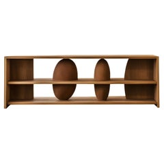 Aparador de madera maciza 11, Sereno de Joel Escalona, Escultura decorativa