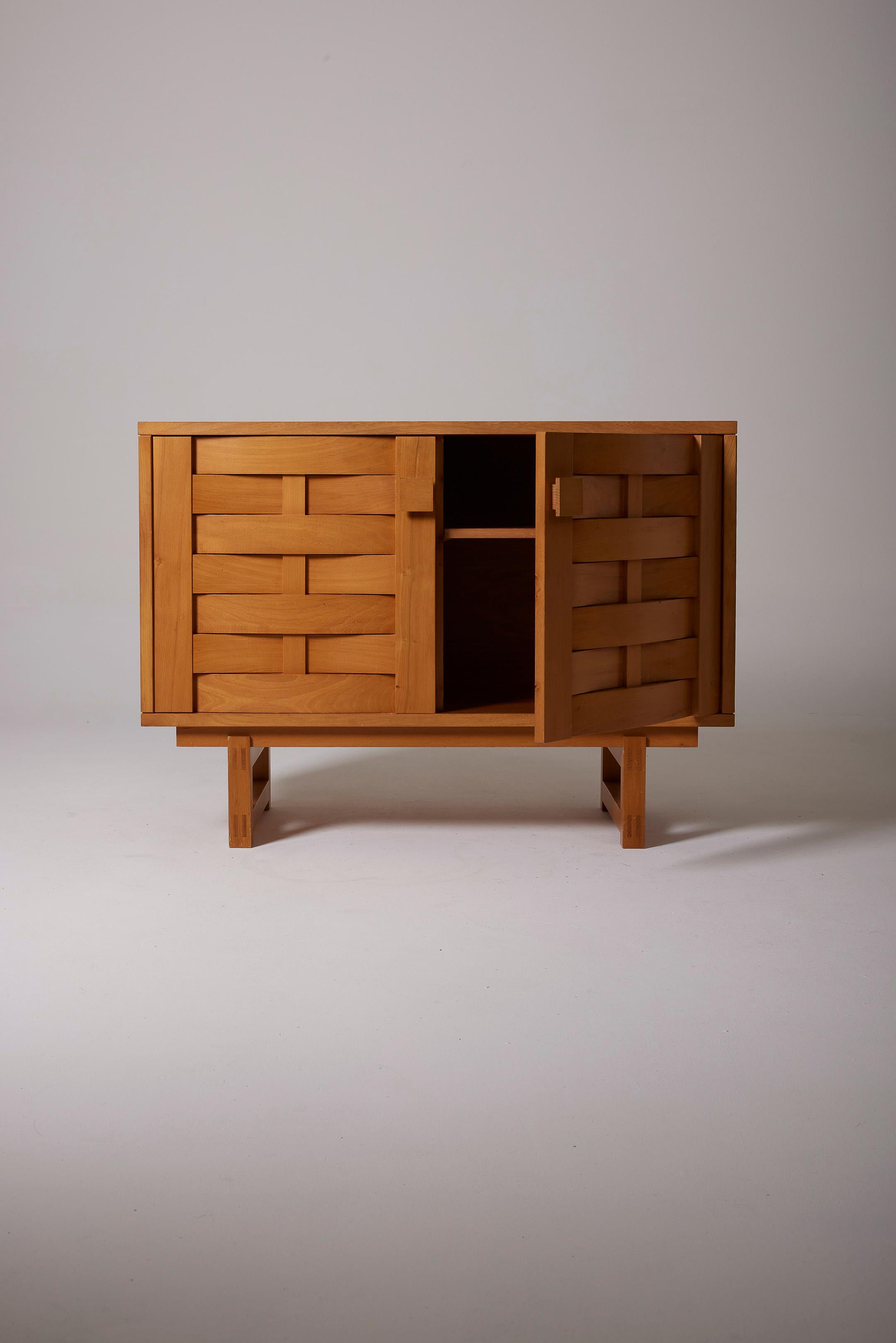  Solid wood sideboard by Maison Regain 6