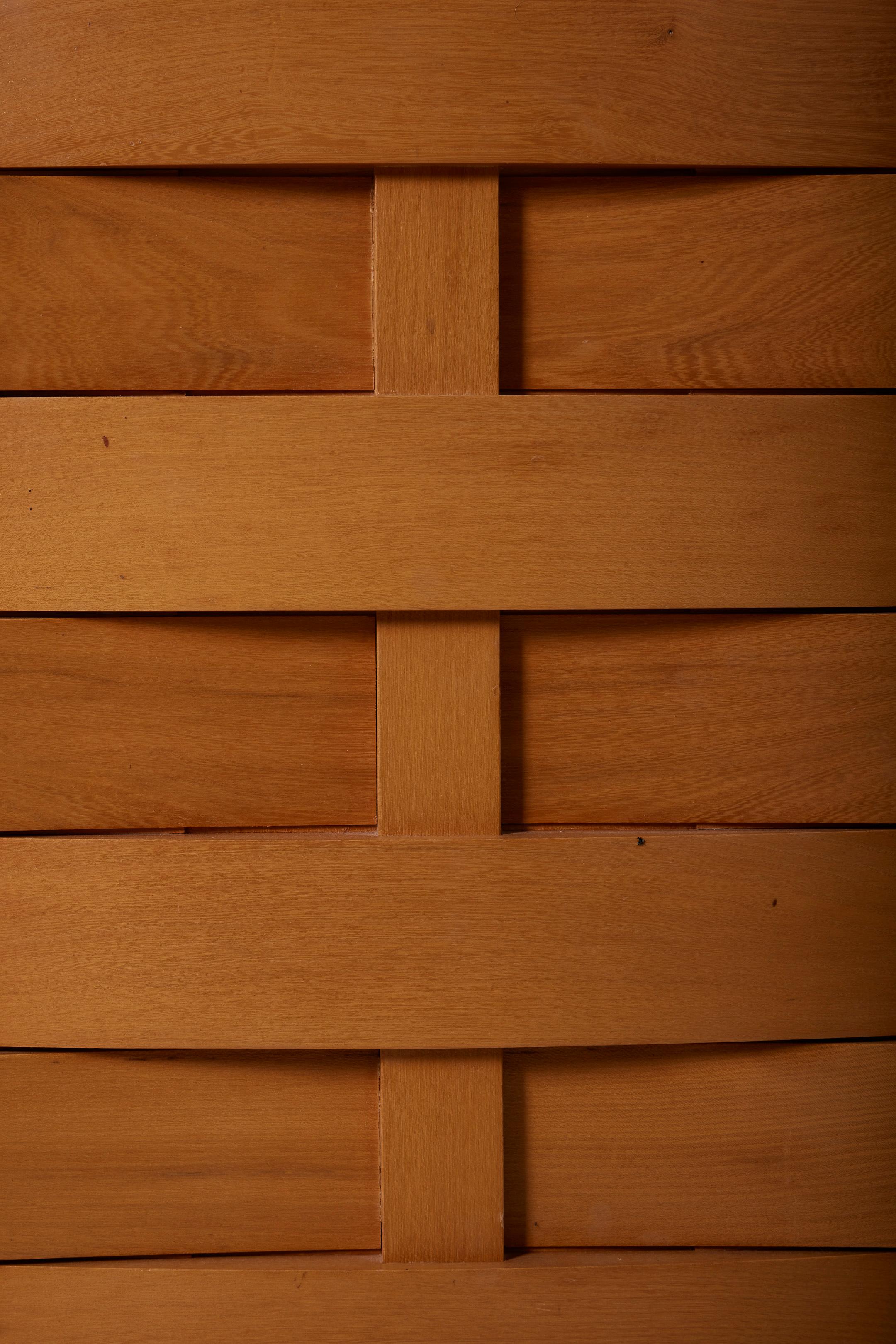  Solid wood sideboard by Maison Regain 9