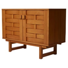Retro  Solid wood sideboard by Maison Regain