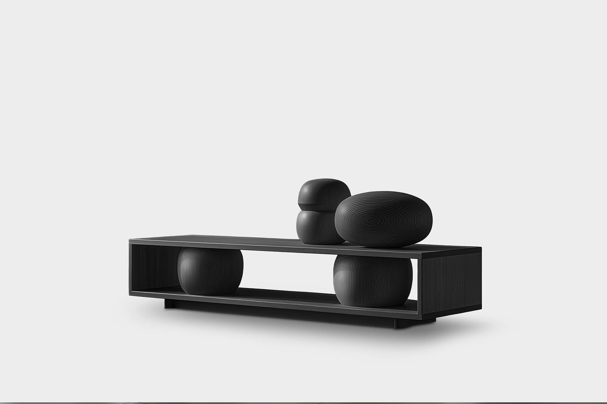 Sideboard aus Massivholz Sereno No34, Zeitgenössische Möbel von NONO (Mexikanisch) im Angebot