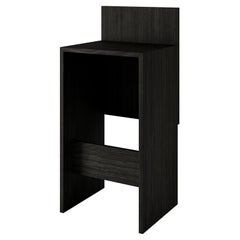 Taburete de bar de madera maciza