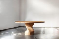 Solid Wood Socle Desks, Crafting Workspaces by Joel Escalona No16