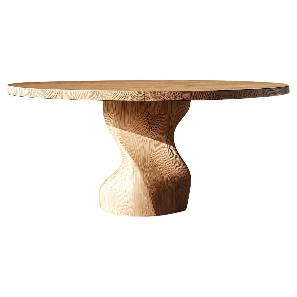 Solid Wood Socle Desks, Crafting Workspaces by Joel Escalona No16