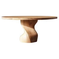 Solid Wood Socle Desks, Crafting Workspaces by Joel Escalona No16