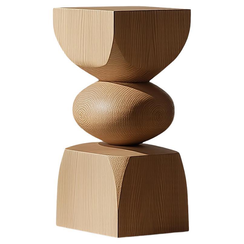 Comodino Socle No102 in legno massiccio per interni moderni, Joel Escalona Design in vendita