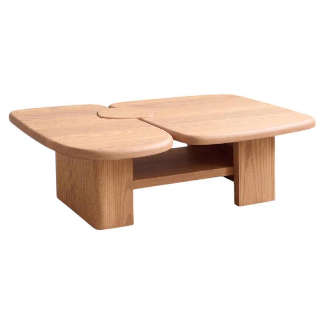 Solid Wood Solstice Coffee Table by Mary Ratcliffe Studio For Sale